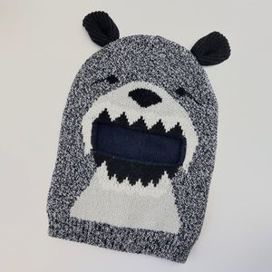 J Crew Crewcuts Kids Wool Bear Balaclava Hat